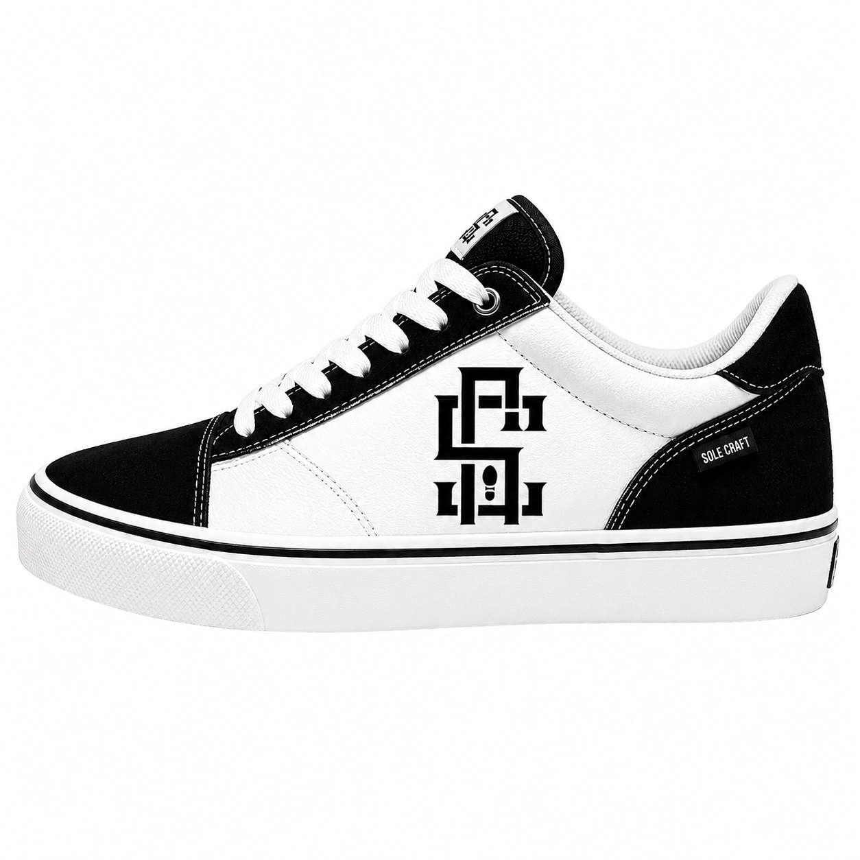 SC Mono Court Sneaker – Black Edition