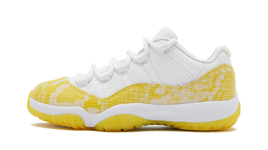 AIR JORDAN 11 LOW WMNS "Yellow Snakeskin"