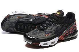Air Max Plus 3 'Black Safety Orange Camo'