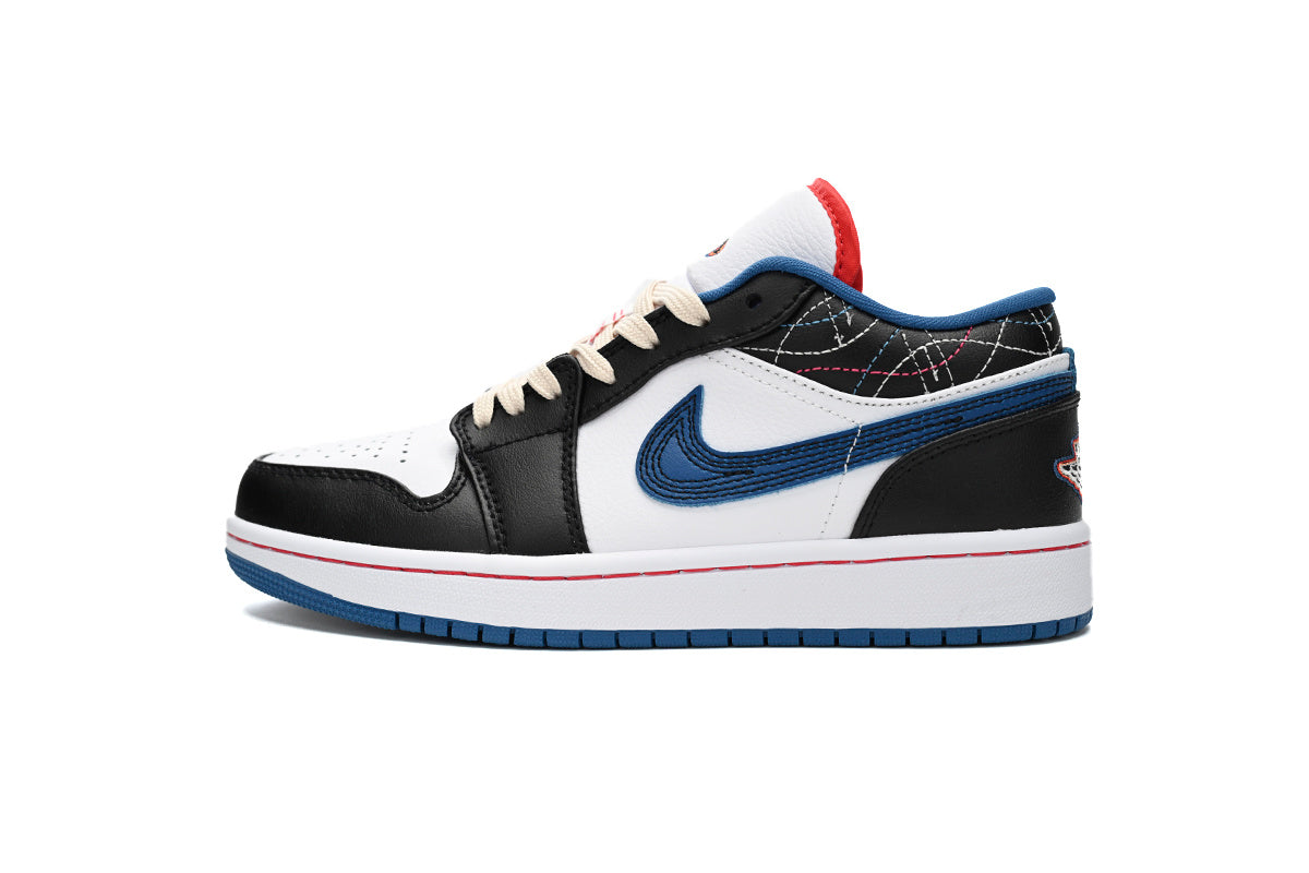 Air Jordan 1 Low SE 'Industrial Blue Sashiko'