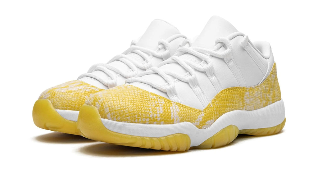 AIR JORDAN 11 LOW WMNS "Yellow Snakeskin"