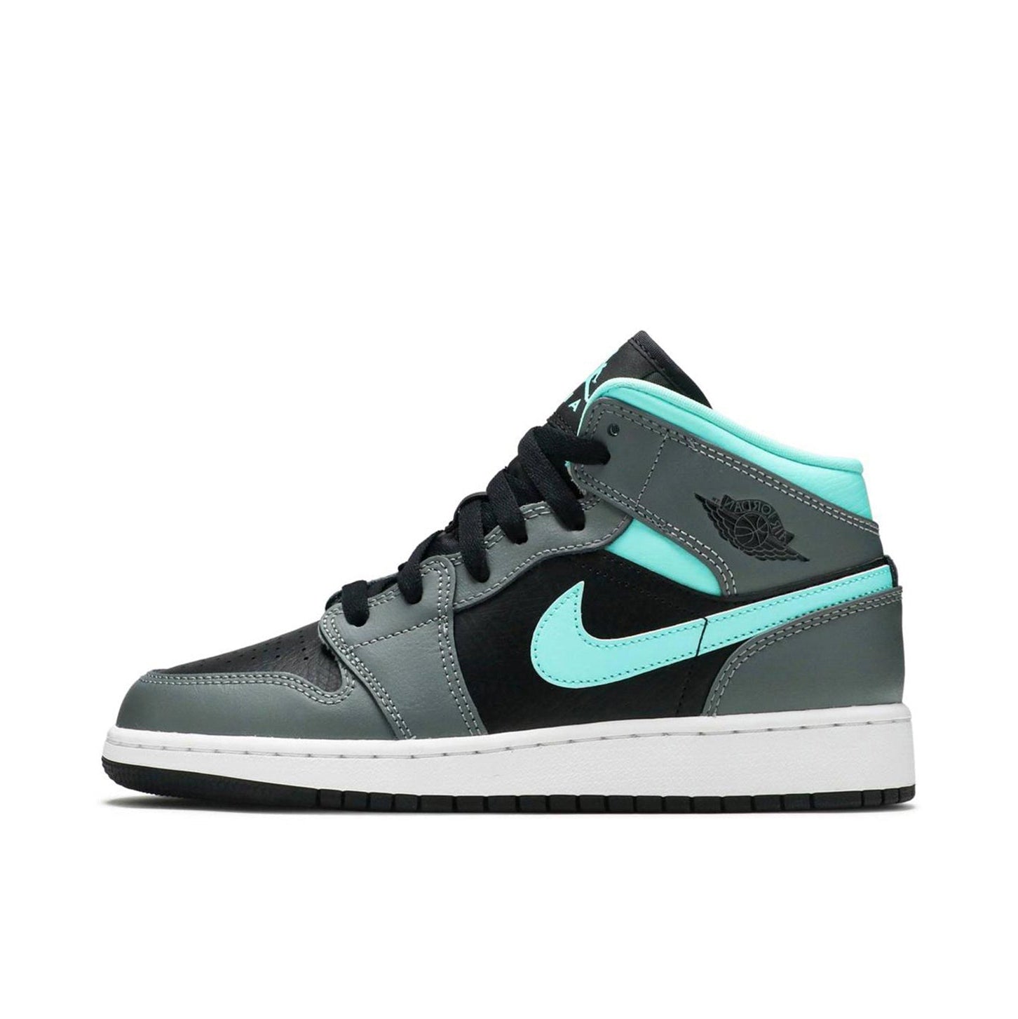 Air Jordan 1 Mid 'Grey Aqua'