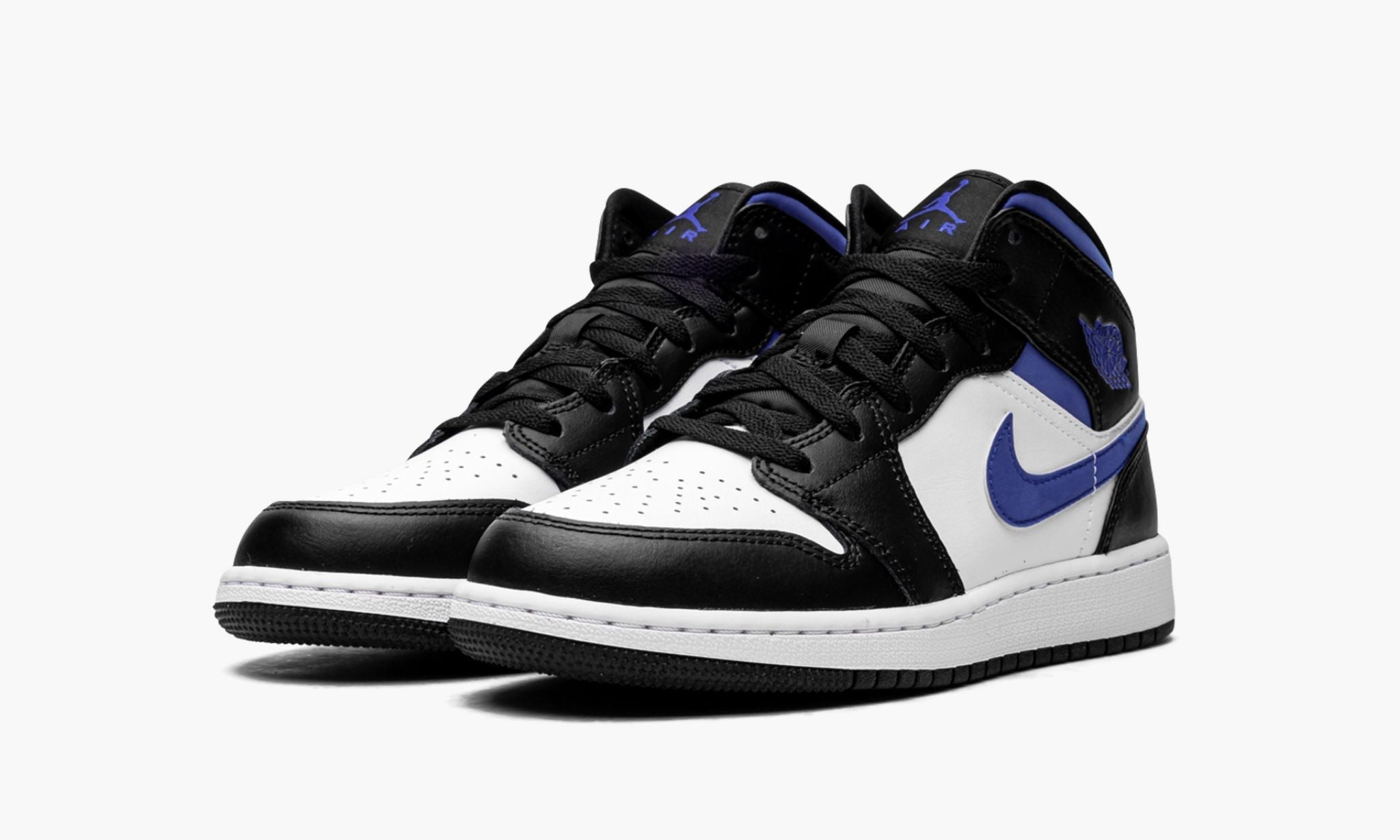 Air Jordan 1 Mid White Racer Blue (GS)