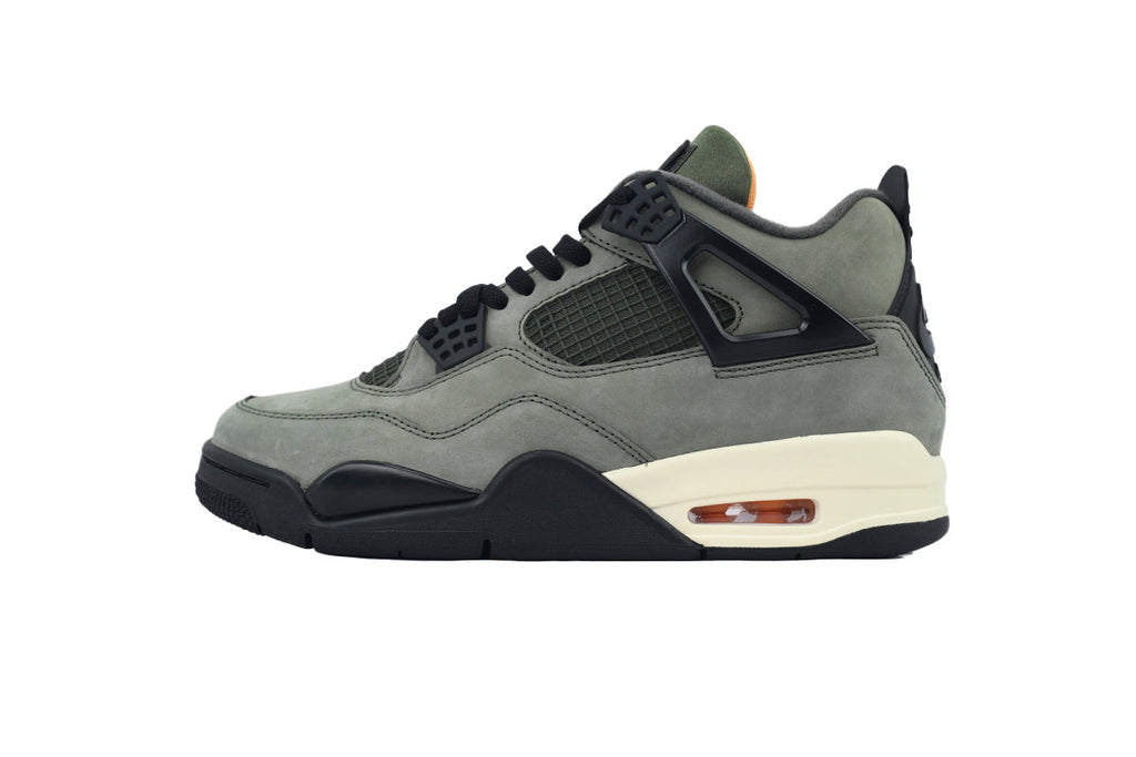 Undefeated x Air Jordan 4 Retro Green Black Hook