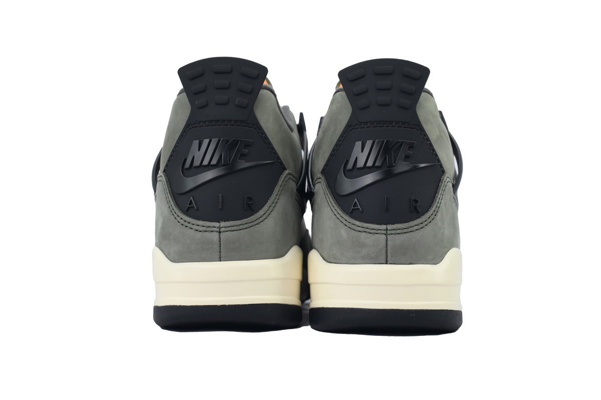 Undefeated x Air Jordan 4 Retro Green Black Hook