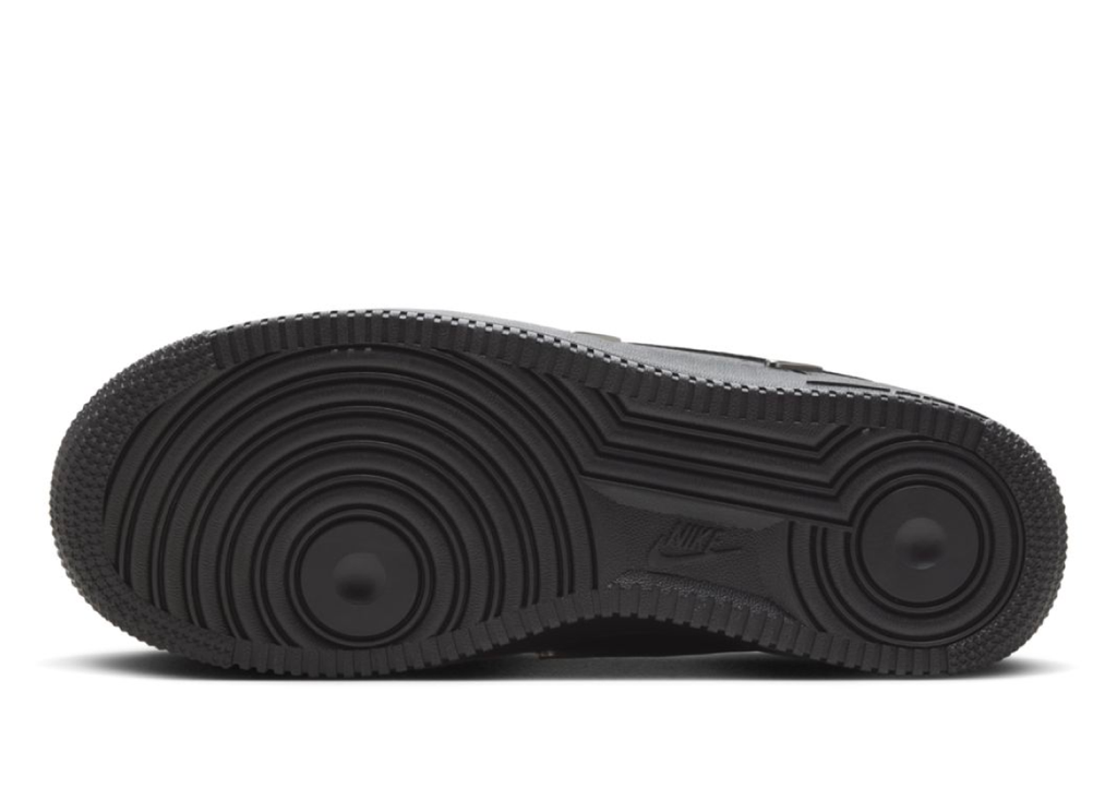 Nike Air Force 1 Low Black Silver Mini?Swoosh