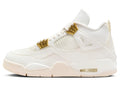 Air Jordan 4 Retro Sail Metallic Gold Women's