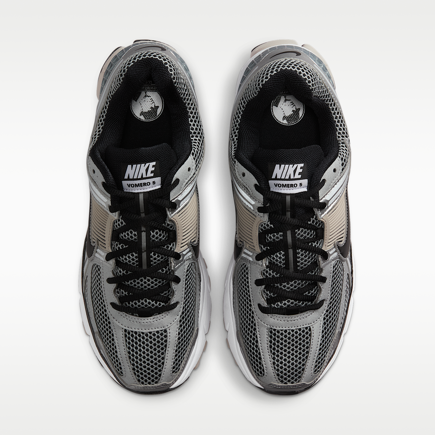 Zoom Vomero 5 Metallic Silver College Grey