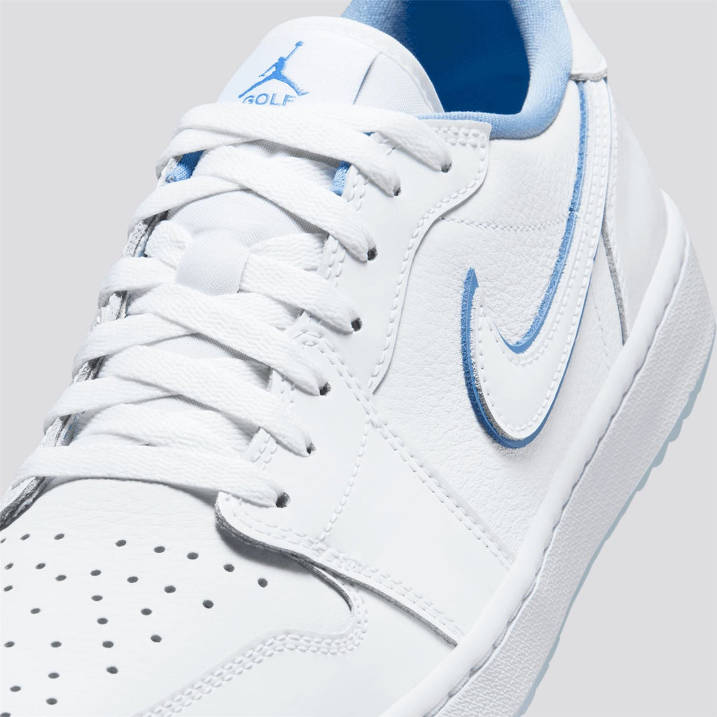Air Jordan 1 Low Golf Shoes White/Legend Blue/Blue Tint