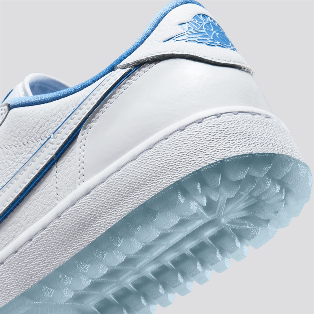 Air Jordan 1 Low Golf Shoes White/Legend Blue/Blue Tint