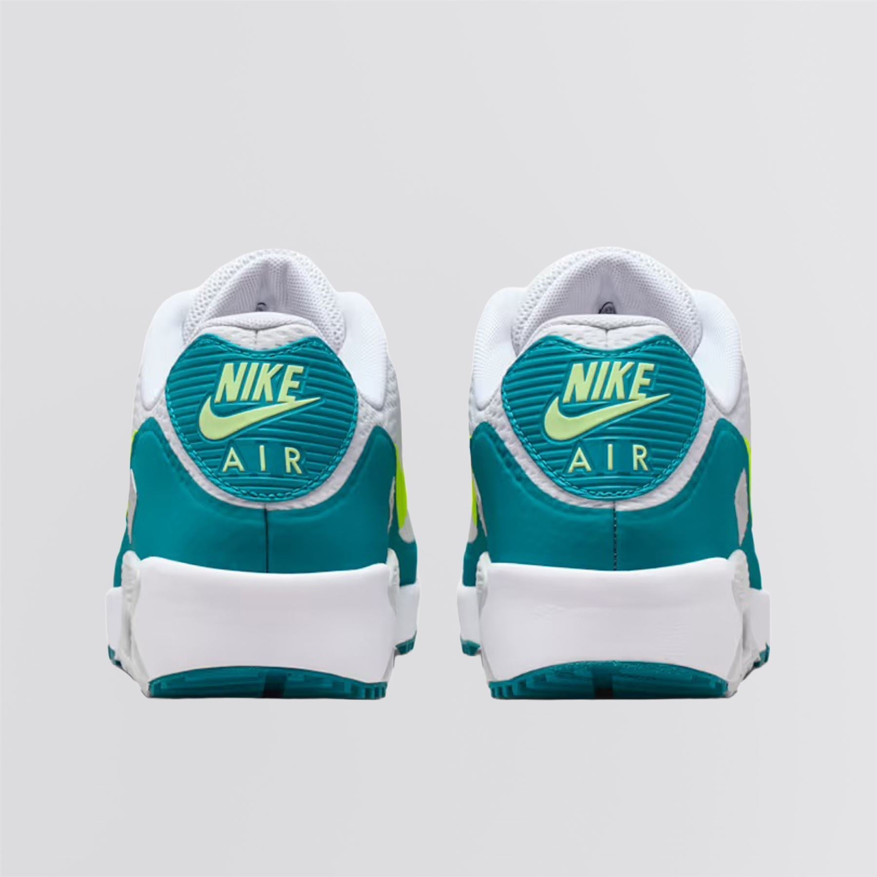 Air Max '90 Spikeless Golf Shoes White/Volt/Bright Spruce