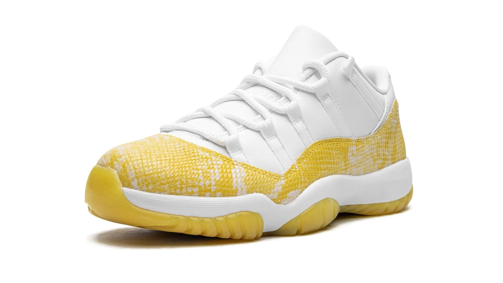 AIR JORDAN 11 LOW WMNS "Yellow Snakeskin"