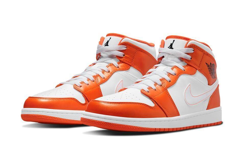 Air Jordan 1 Mid SE Electro Orange